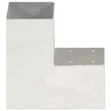 vidaXL L-vormige Paalverbinders (4 st.) - 46% Korting!