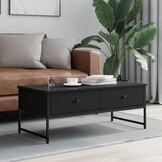 vidaXL Salontafel Zwart - 71% Korting!
