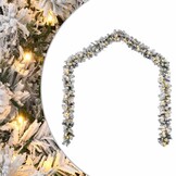 Kerstslinger met LED-verlichting 20m Groen - 60% Korting!