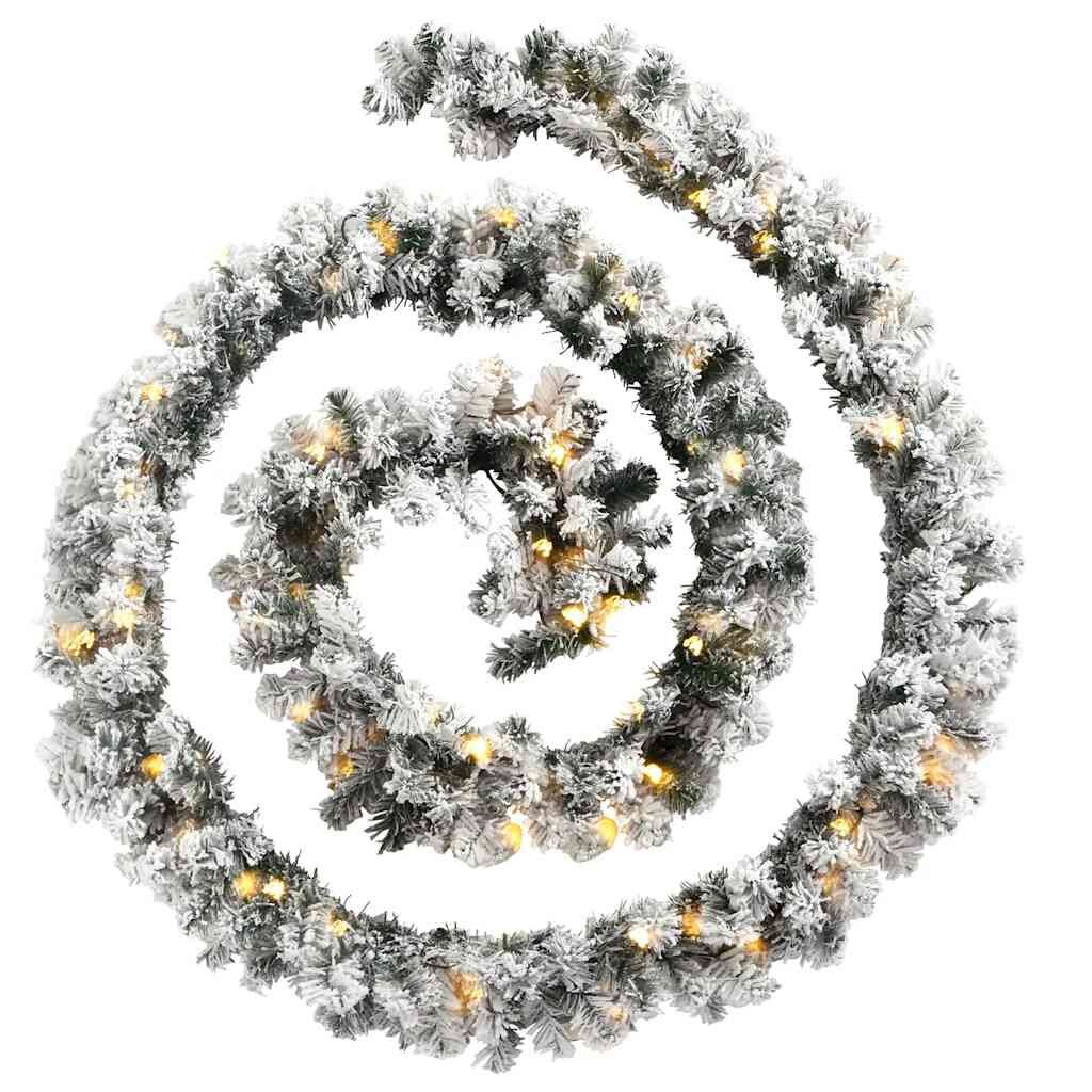 Kerstslinger met LED-verlichting 20m Groen - 60% Korting!