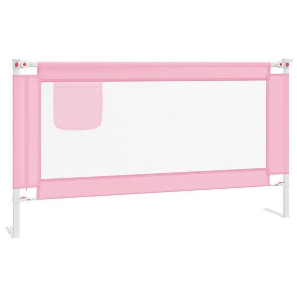 vidaXL Bedhekje Peuter Roze 150x25 cm | 59% Korting