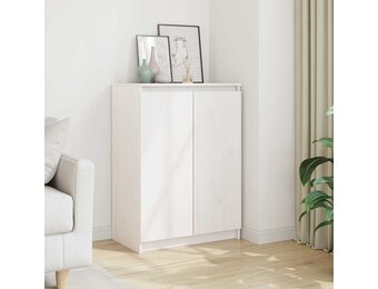 VidaXL Dressoir Grenenhout Wit - 75% Korting!