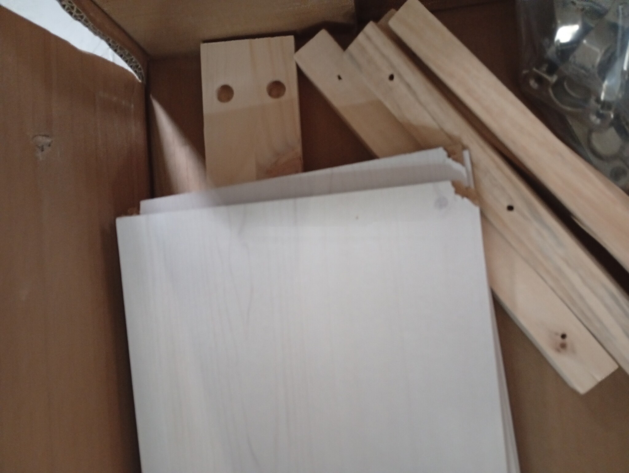 VidaXL Dressoir Grenenhout Wit - 75% Korting!
