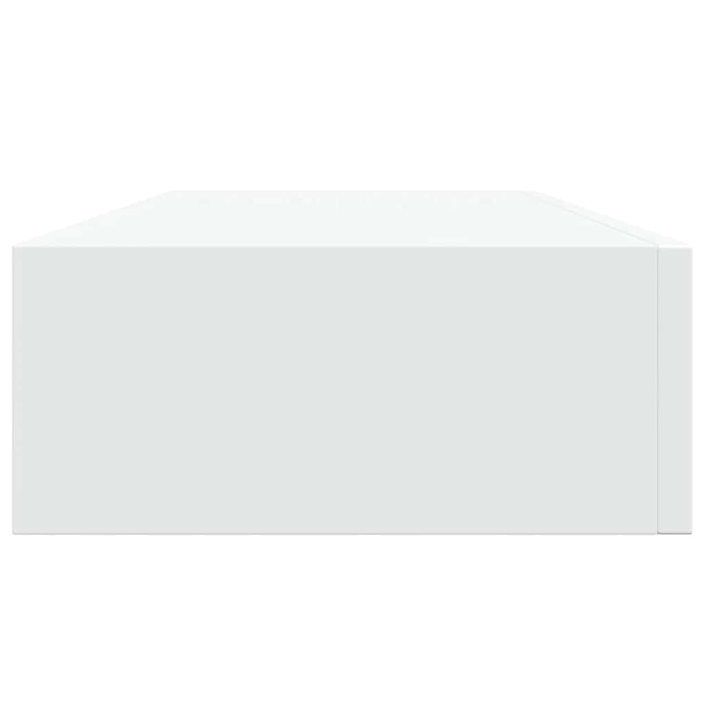 vidaXL Wandschap met lade - MDF Wit - 55% Korting!