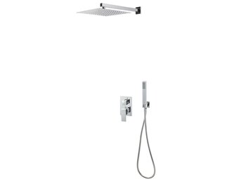 VidaXL Douchesysteem RVS 201 Zilver - 75% Korting