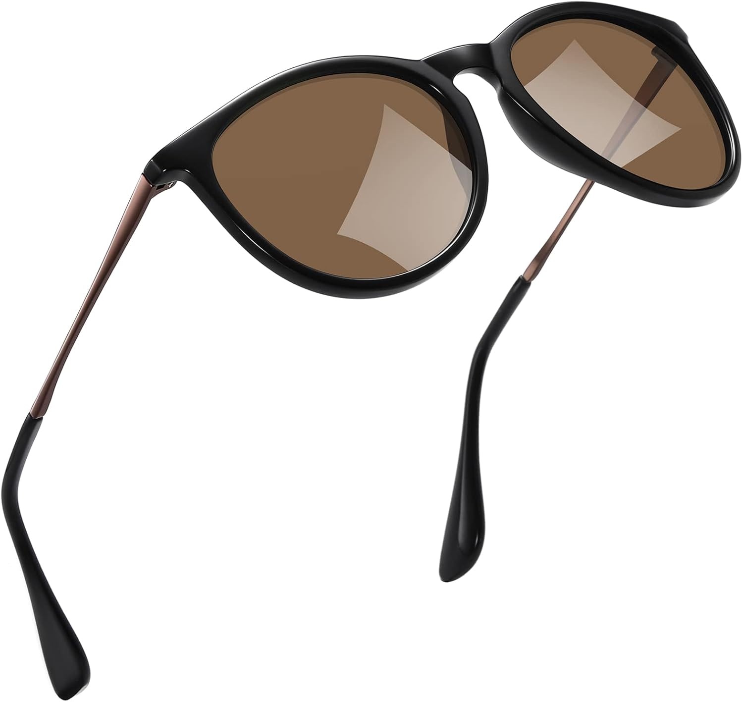 Unisex Retro Zonnebril - Rond Montuur - 44% Korting!