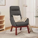 Retrotje: Relaxstoel Stof Donkergrijs (72% Korting!)