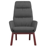 Retrotje: Relaxstoel Stof Donkergrijs (72% Korting!)