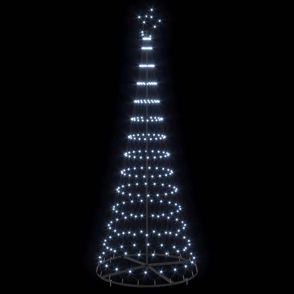 vidaXL LED Kerstboom Koudwit 250cm - 60% Korting!