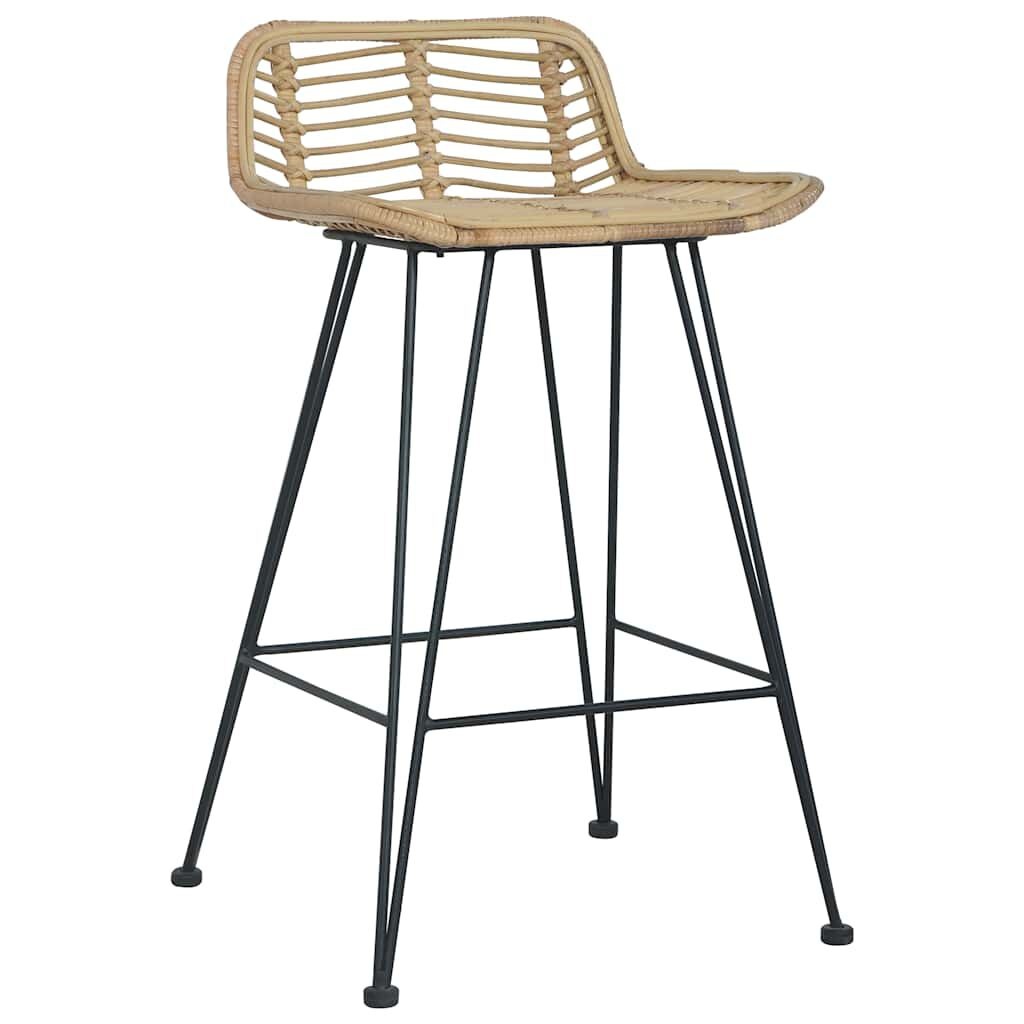 vidaXL Rattan Barstoelen - 2 stuks - 58% Korting
