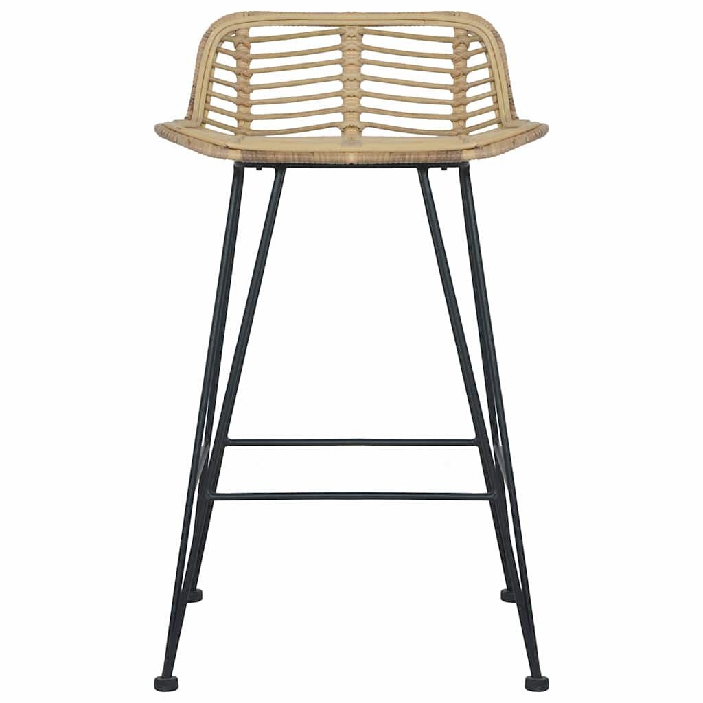 vidaXL Rattan Barstoelen - 2 stuks - 58% Korting