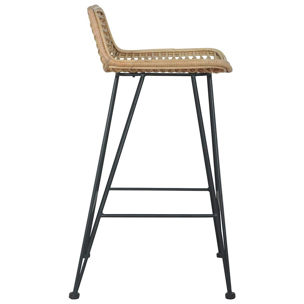 vidaXL Rattan Barstoelen - 2 stuks - 58% Korting