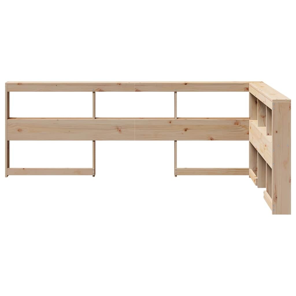 vidaXL Boekenkast Hoofdeinde L-vormig 120 cm - 47% Korting!