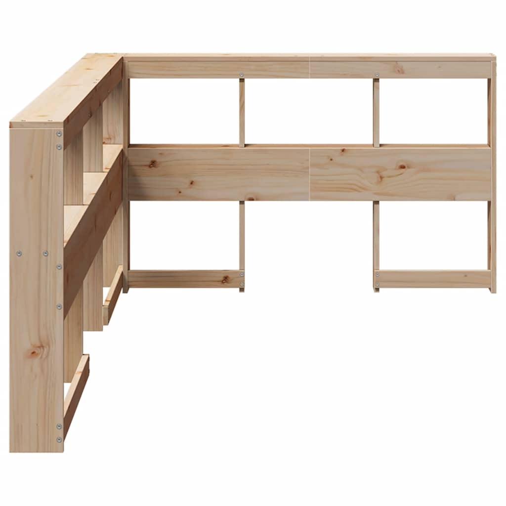 vidaXL Boekenkast Hoofdeinde L-vormig 120 cm - 47% Korting!