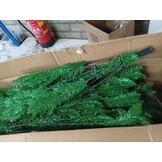 Kunstkerstboom 210 cm Groen met Scharnieren - 83% Korting!