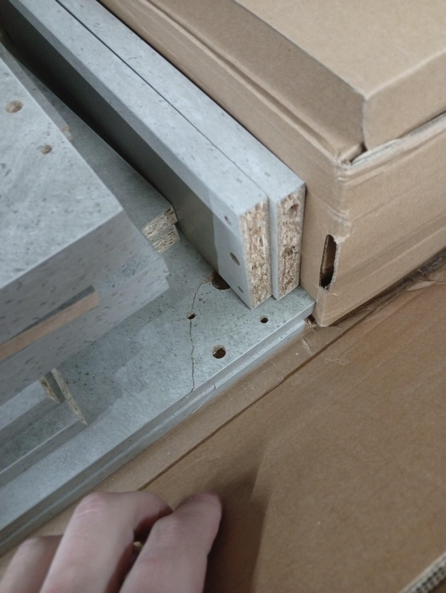 vidaXL Dressoir 60x39x80 cm - Betongrijs - 75% Korting!