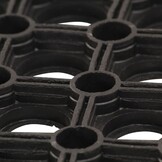 vidaXL Rubbermat 16mm 100x200cm - Nu 61% Korting!