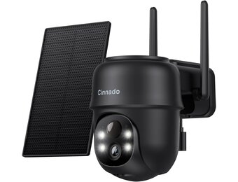 Draadloze Buitencamera 2K met Zonnepaneel - 48% Korting!