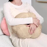 Tablet kussenstandaard pompoenvormig, 360° verstelbaar met uitneembare snacklade, voor 4,7-13 inch apparaten bed & bank