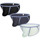 Herenslips Micro-mesh Transparant - 34% Korting!