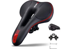 Fietszadel Zwart Gel Ergonomisch - 42% Korting!