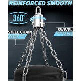 Zware Bokszakset voor volwassenen 1,2m met 12 oz bokshandschoenen - Niet gevuld - Voor MMA, Kickboksen & Muay Thai training