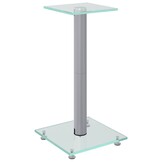 Luidsprekerstandaards (2 st) - Gehard Glas & Aluminium - 60% Korting