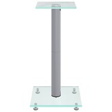 Luidsprekerstandaards (2 st) - Gehard Glas & Aluminium - 60% Korting
