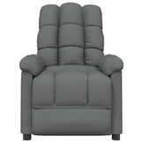 vidaXL Massagestoel Stof Donkergrijs - 52% Korting!