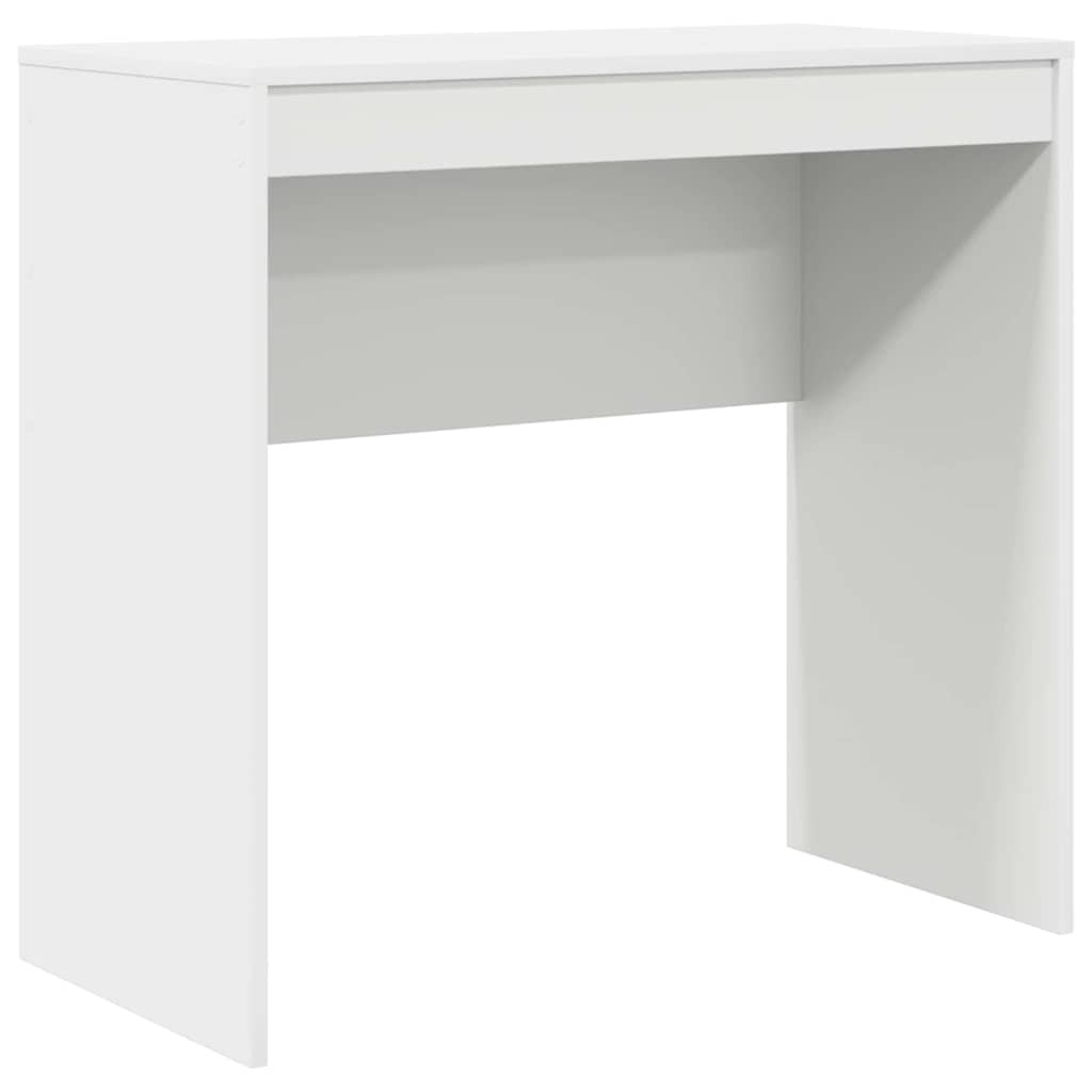 VidaXL Bureau Wit 80x40x76cm Bewerkt Hout - 55% Korting!