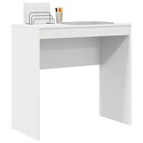 VidaXL Bureau Wit 80x40x76cm Bewerkt Hout - 55% Korting!