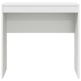 VidaXL Bureau Wit 80x40x76cm Bewerkt Hout - 55% Korting!