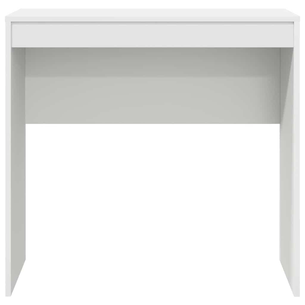 VidaXL Bureau Wit 80x40x76cm Bewerkt Hout - 55% Korting!