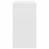 VidaXL Bureau Wit 80x40x76cm Bewerkt Hout - 55% Korting!