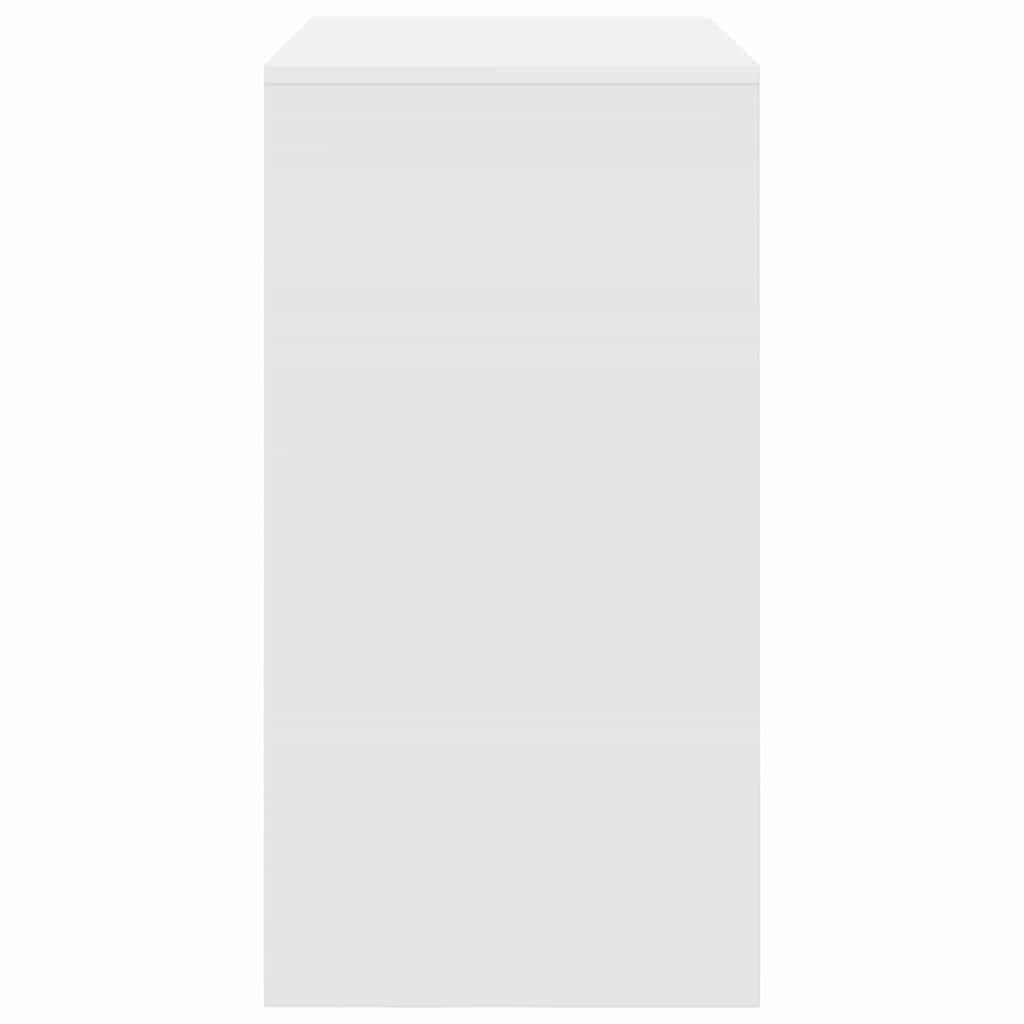 VidaXL Bureau Wit 80x40x76cm Bewerkt Hout - 55% Korting!