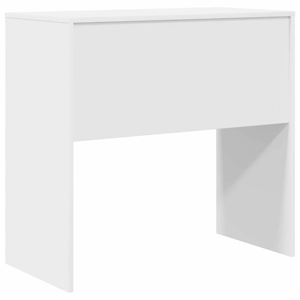 VidaXL Bureau Wit 80x40x76cm Bewerkt Hout - 55% Korting!