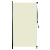 vidaXL Buitenrolluik 120x270cm Crème | 46% Korting