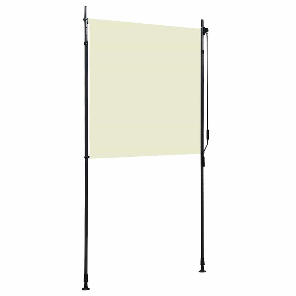 vidaXL Buitenrolluik 120x270cm Crème | 46% Korting