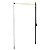 vidaXL Buitenrolluik 120x270cm Crème | 46% Korting