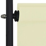 vidaXL Buitenrolluik 120x270cm Crème | 46% Korting