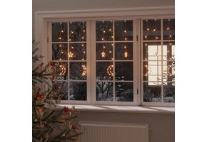 vidaXL Lichtslinger Ster/Maan 345 LED's Warmwit - 45% Korting