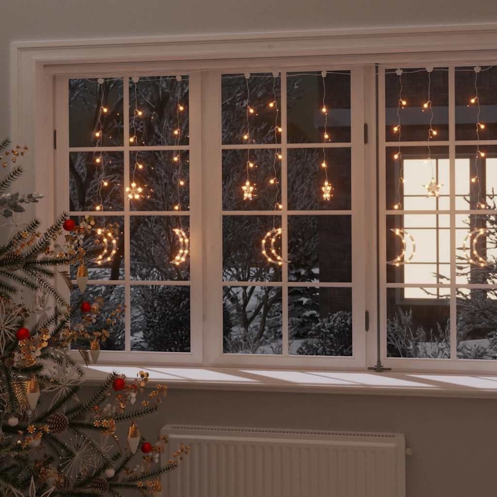 Lichtslinger Ster & Maan 345 LED's Warmwit - 59% Korting