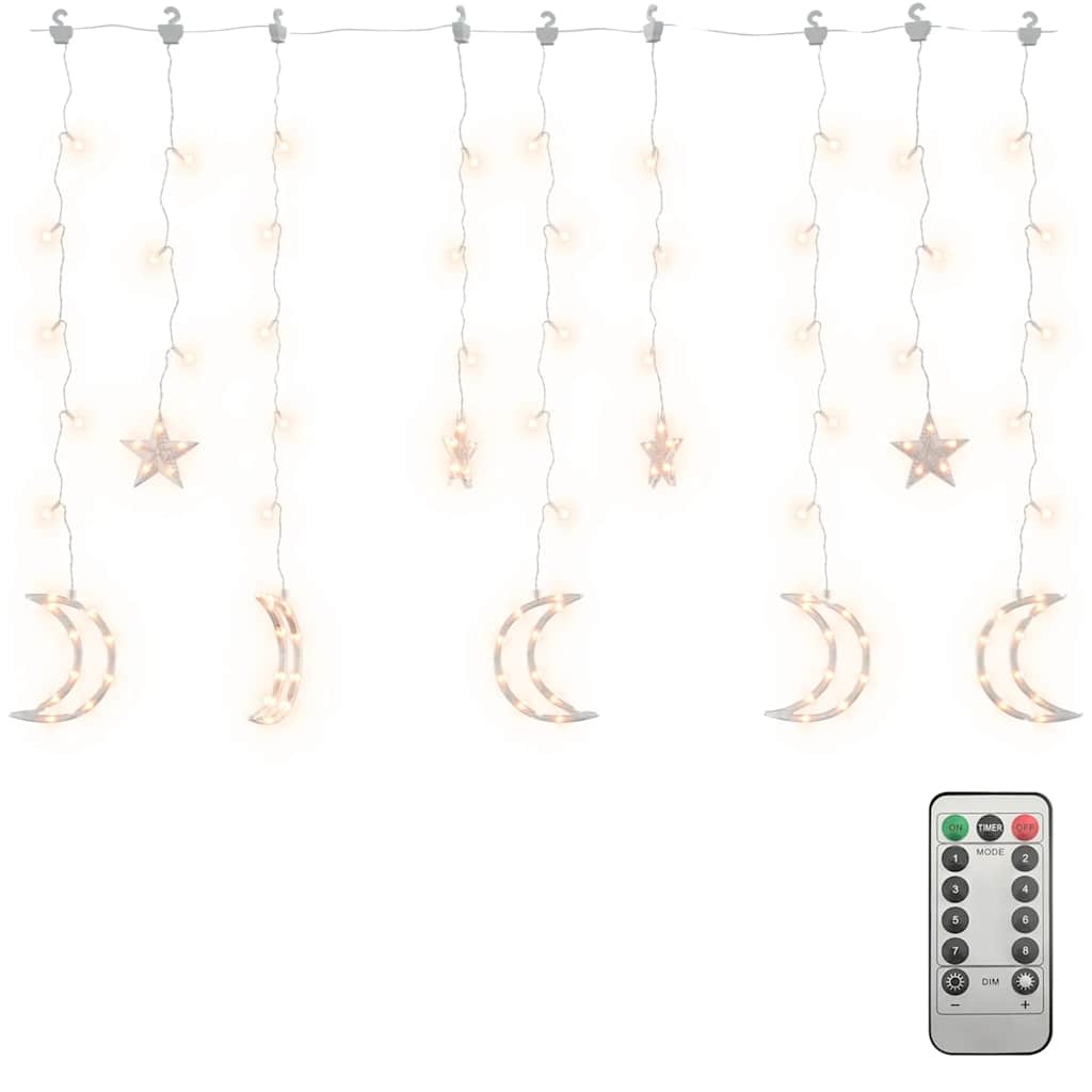 Lichtslinger Ster & Maan 345 LED's Warmwit - 59% Korting