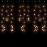 Lichtslinger Ster & Maan 345 LED's Warmwit - 59% Korting