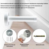 Deurstopper Roestvrij Staal 25cm Wit - 52% Korting