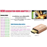HDMI Dummy Plug 4K 120Hz - Virtual Display Emulator