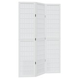 Kamerscherm VidaXL 3 Panelen Paulowniahout Wit - 69% Korting!