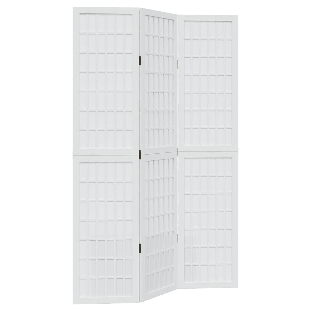 Kamerscherm VidaXL 3 Panelen Paulowniahout Wit - 69% Korting!