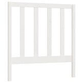 Hoofdbord Massief Grenenhout Wit (96x4x100cm) - 67% Korting!