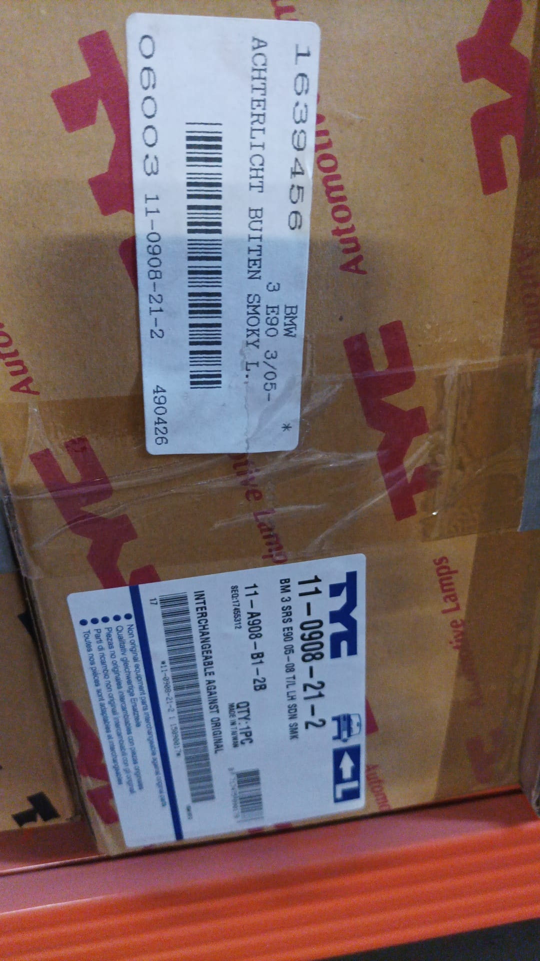 Achterlicht Links Rookgrijs BMW 3 Serie E90 (4-12) - 63% Korting!